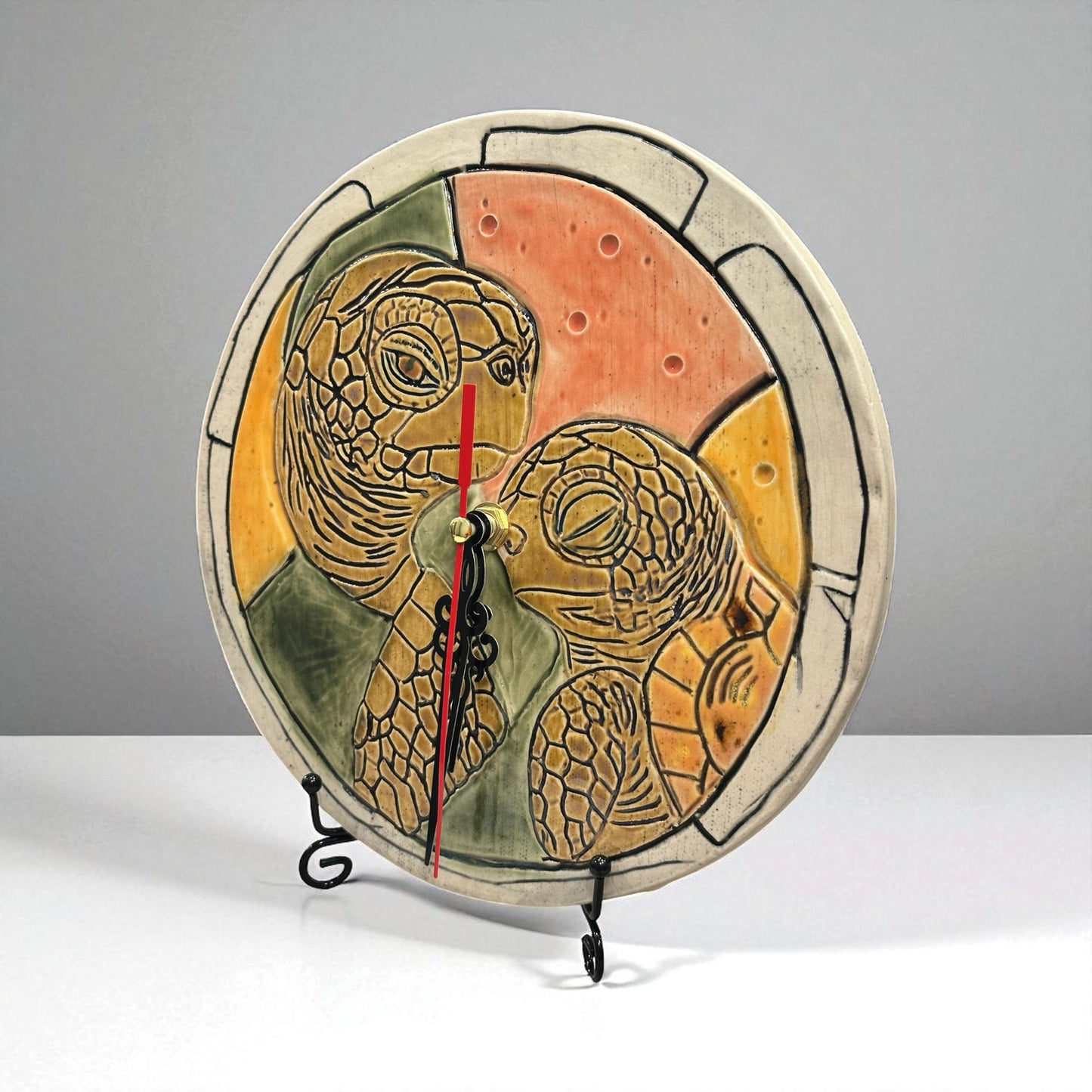 Handmade Ceramic Clock | Timeless