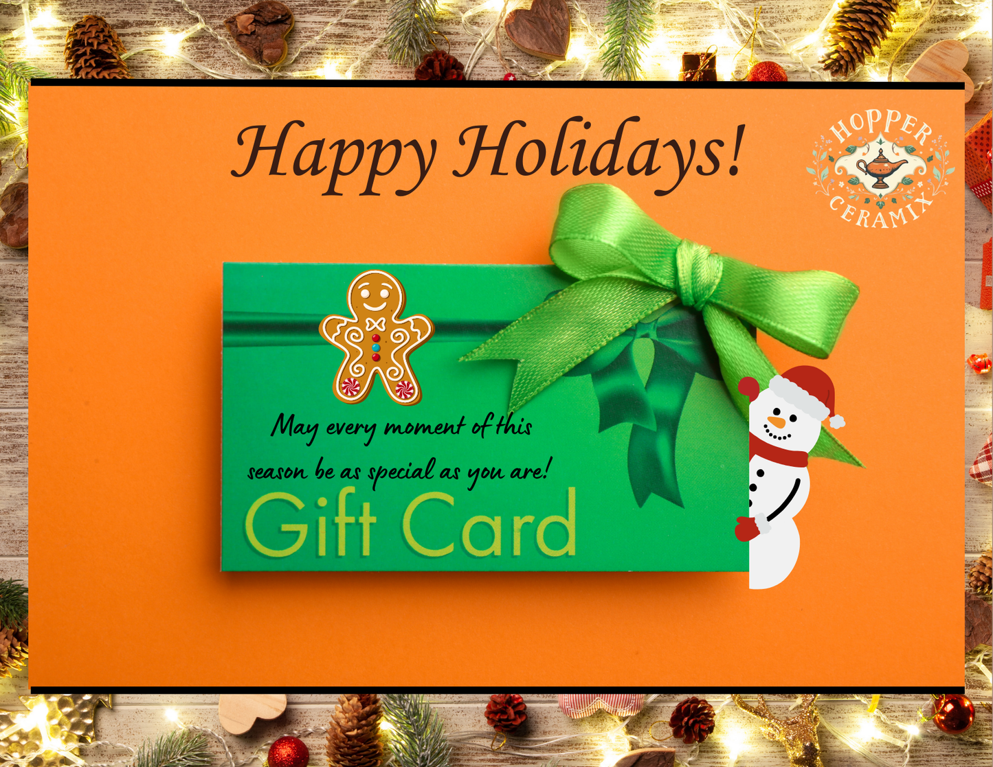 Hopper Ceramix Gift Card
