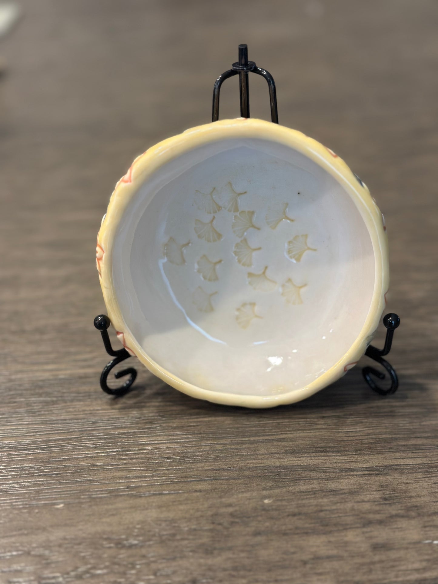 Touch of Sunshine Handmade Porcelain Bowl| Functional Decorative Gift