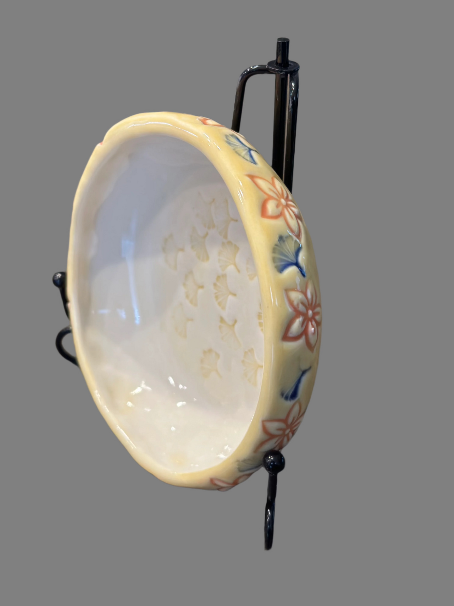 Touch of Sunshine Handmade Porcelain Bowl| Functional Decorative Gift