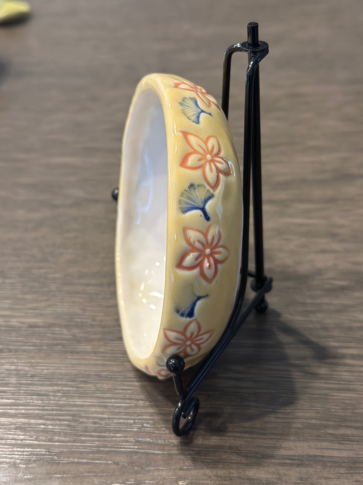 Touch of Sunshine Handmade Porcelain Bowl| Functional Decorative Gift