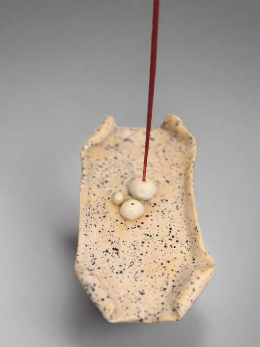 Artistico  Handmade Porcelain Incense  Holder| Zen Gift Minimalistic