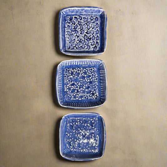 Porcelain Mini Plates Set | Mamezara Inspired