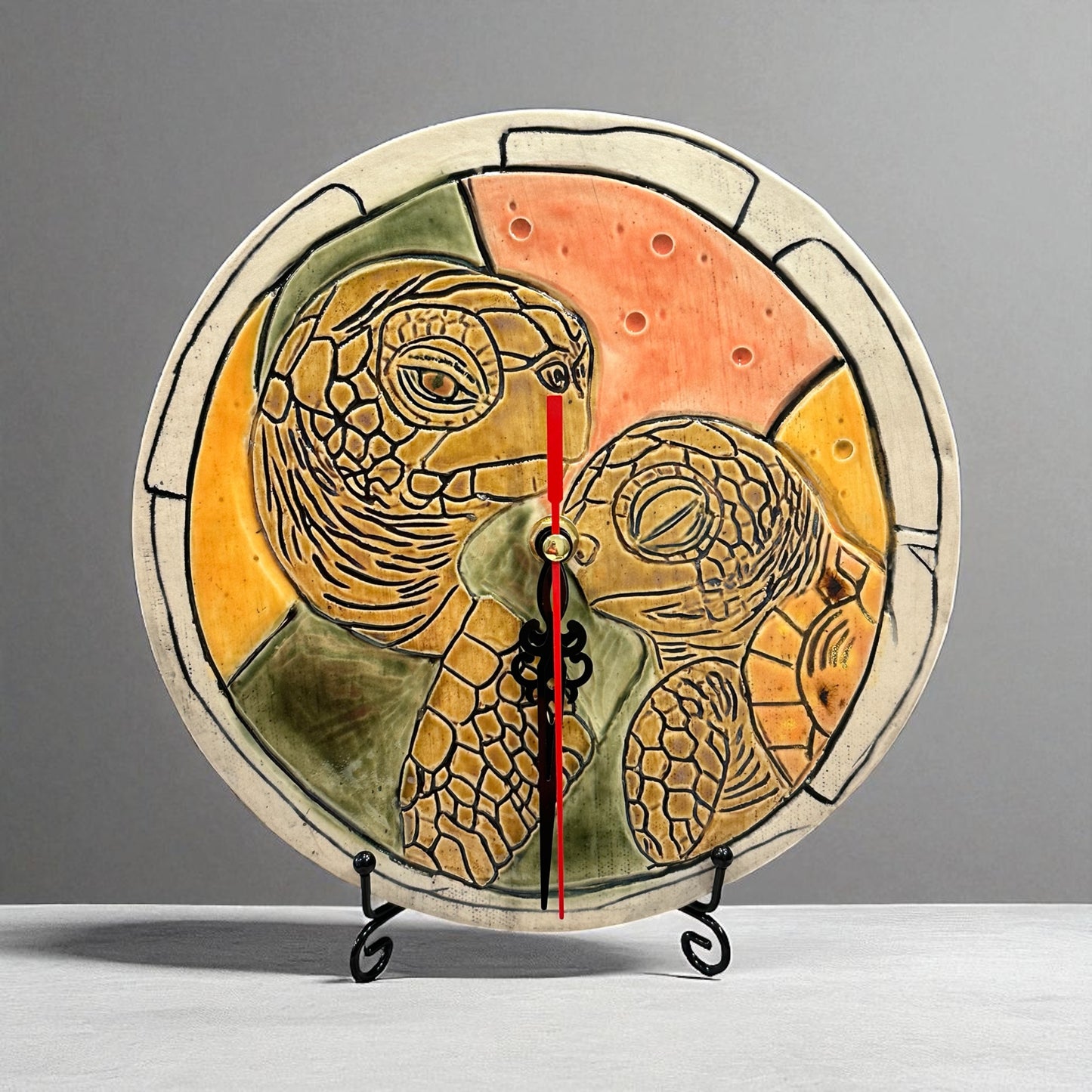 Handmade Ceramic Clock | Timeless