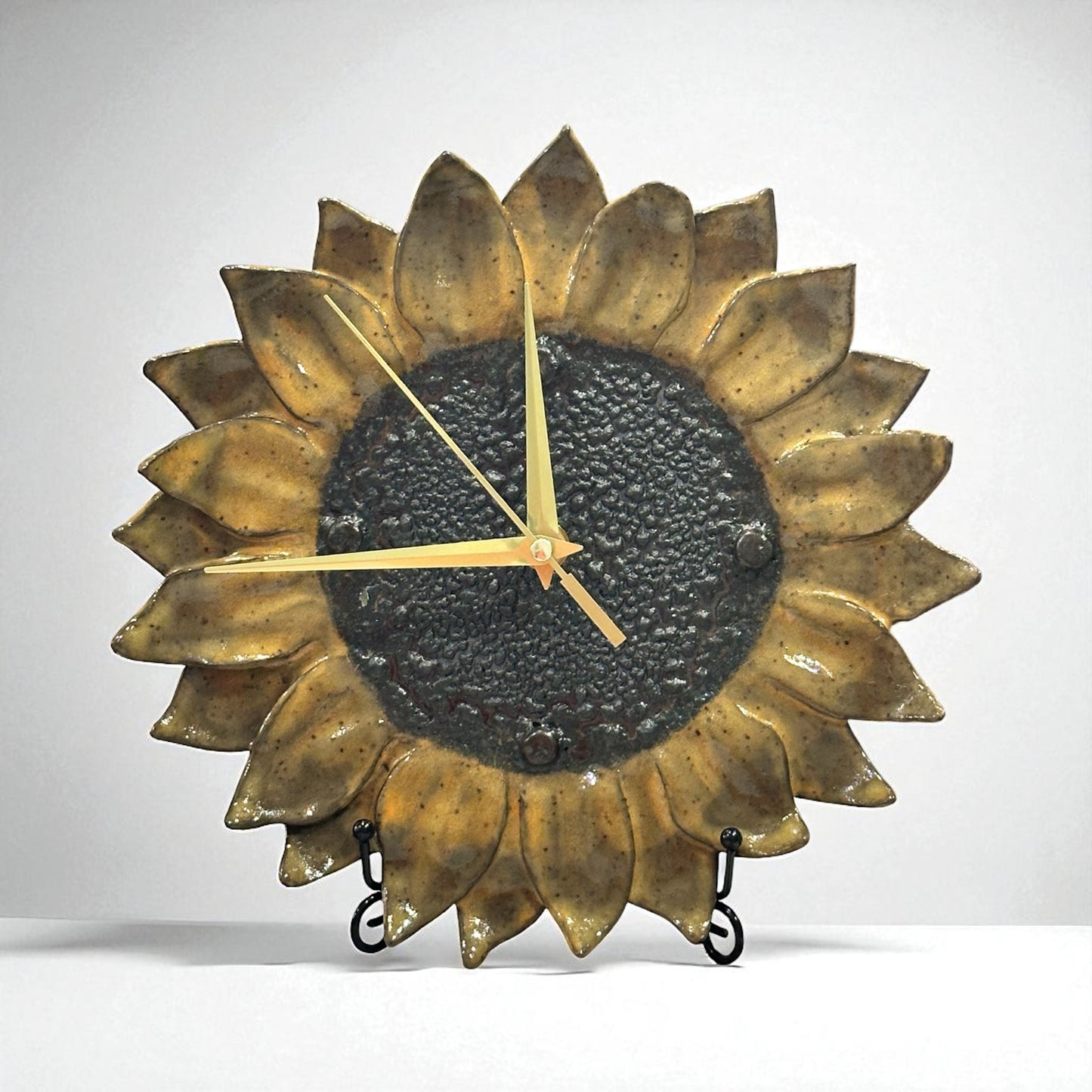 Handmade Ceramic Clock |Sunny