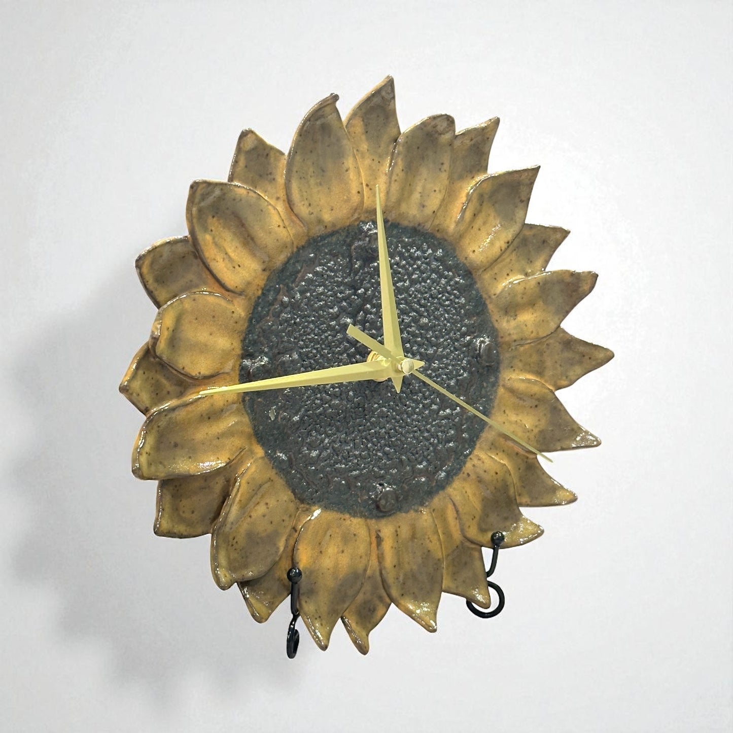 Handmade Ceramic Clock |Sunny